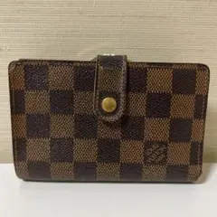 【良品】LOUIS VUITTON ルイヴィトン ダミエ 折り財布