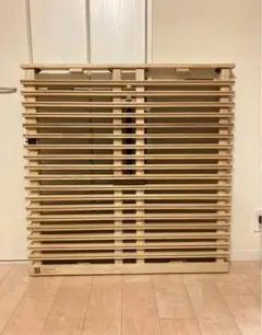 木製 すのこベッド 折りたたみ式