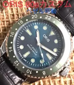 逆輸入 ORIS カスタム 手巻 FHS ST96 メンズ腕時計80’s動作良好