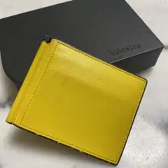 ヴァレクストラ Valextra マネークリップ イエロー
