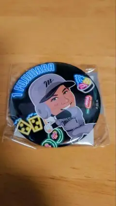 千葉ロッテマリーンズ　藤原恭大　缶バッジ