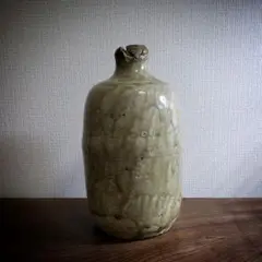 徳利 古瀬戸 壺 花器 花瓶 通い徳利 貧乏徳利 カケ割れあり