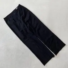 Le Verseau ストレッチパンツ ブラック カジュアル シンプル 42