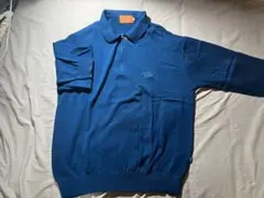 Kebez ブルー ハーフジップ