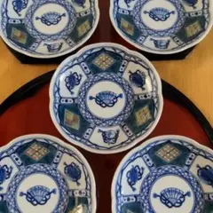 ★九谷焼 香祥窯 色絵七窓 銘々皿
