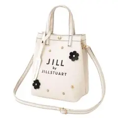 JILLSTUART 2WAYショルダーバッグ付録 WHITE