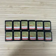 SanDisk Extreme 64GB SDカード12枚セット
