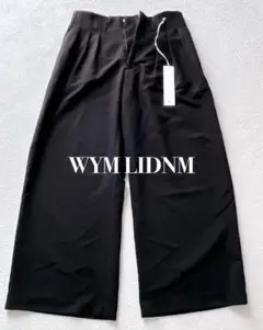 WYM LIDNN スライト フレア ダブル クロス バギー スラックス