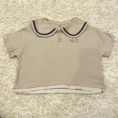 【美品】ベビー服セーラー付きトップス　95cm