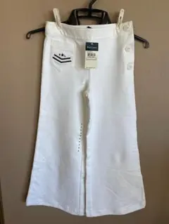 Ralph Lauren ホワイト ワイドパンツ 6