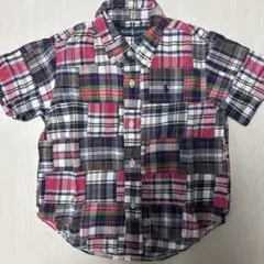 Ralph Lauren チェック柄 半袖シャツ 100