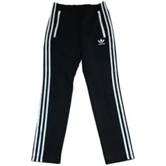 EUROPA 古着 adidas アディダス トラックパンツ ジャージ ブラック