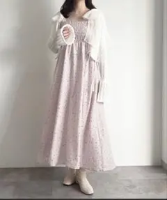 アプレジュール アソートチュールリボンワンピース
