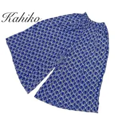 Kahiko イージーパンツ　フレア　カジュアル　ガウチョ　ワイド 訳あり