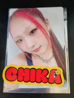 HANA CHIKA ファンミーティング トレカ ステッカー チカ