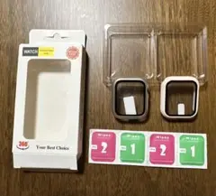 Apple アップルウォッチ　カバー　画面フィルム　42mm フルカバー