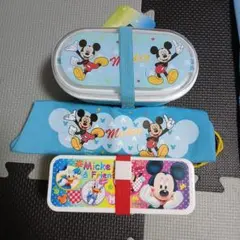 ミッキーマウス お弁当箱2点セット【訳アリ】