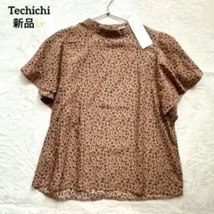 新品✨秋色　Te chichi テチチ フリルスリーブブラウス　スタンドカラー