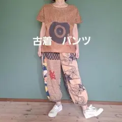手ぬぐいリメイク　パンツ