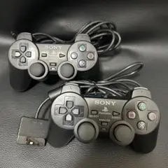 【清掃・動作確認済み】DualShock2 2個セット PS2 SONY ④