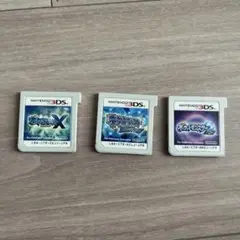 ポケットモンスター X・アルファサファイア・ムーン 3本セット