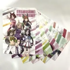 ウマ娘 プリティーダービー クリアファイル 6枚セット