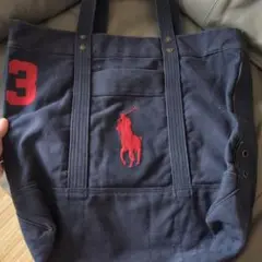 Ralph Lauren ネイビー トートバッグ