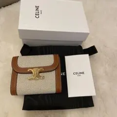 ☆セリーヌ トリオンウォレット 極美品