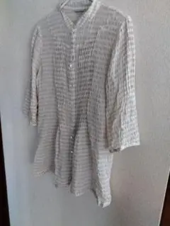 chrismontez ピンタックブラウス