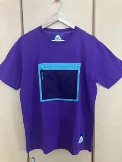SIERRA DESIGNS シエラデザイン　メッシュポケット付き紫色Tシャツ