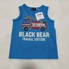 タグ付き新品　Black Bear タンクトップ 80 日本製　ミキハウス