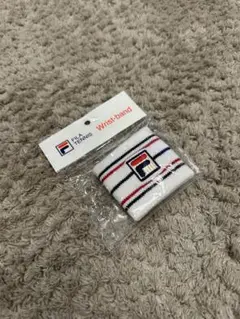 FILA ホワイト リストバンド フリーサイズ