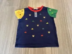 ミニハウス カラフル刺繍Tシャツ　夏