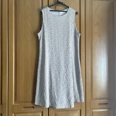 美品　Ｓ・Ｔ・Ｂ　ノースリーブAラインワンピース ピンクベージュ