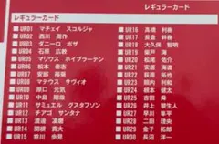 浦和レッズ トレーディングカード ノーマル61枚 説明欄に記載