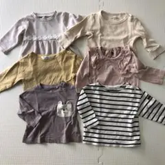 長袖カットソーセット 6点セット