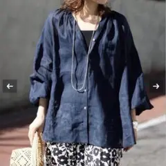 SLOBE IENA ラミースキッパーシャツ