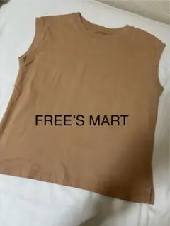 FREE’S MART USAコットンフレンチスリーブTシャツ