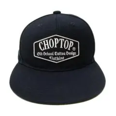 CHOPTOP チョップトップ HEXAGON LOGO キャップ ネイビー