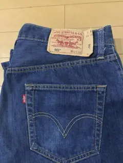 【美品】Levi's 501 デニムハーフパンツ W32 L32