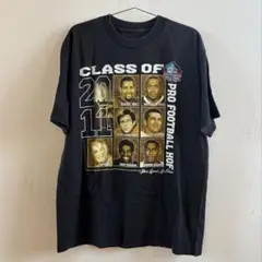 Reebok プロフットボールTシャツ L ブラック 古着