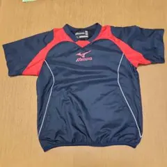 ミズノ【MIZUNO】 半袖Vジャン 150