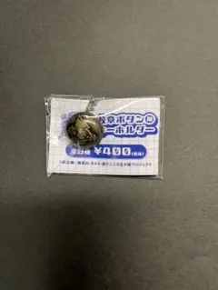 新テニスの王子様　校章ボタン風キーホルダー　不動峰