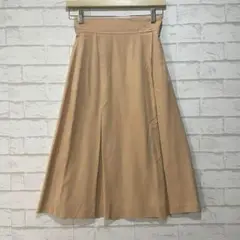【OXFORD QUINCY】ロングフレアスカート（サイズ3／L）ウエスト調整