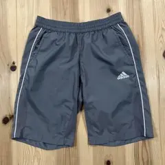 adidas アディダス　ハーフパンツ　Clima365　グレー　S