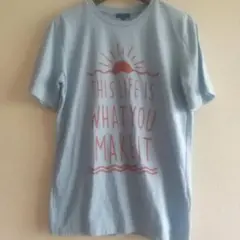 URBAN RESEARCH ライトブルー Tシャツ 38