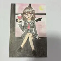 ヴァンパイア　女の子イラスト