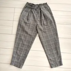 【UNIQLO】 美品！チェック柄 スボン　長ズボン　パンツ キッズ120