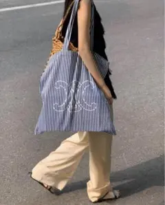Celine セリーヌ　トリオンフ　トートバッグ　エコバッグ　L
