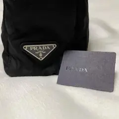 【プラダPRADA】黒ナイロン ショルダートートバッグ 24h以内東京から発送可